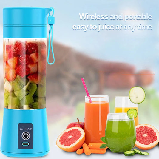 MINI PORTABLE JUICER - POWERFULL BLENDER  WITH PORTABLE CUP 500ML